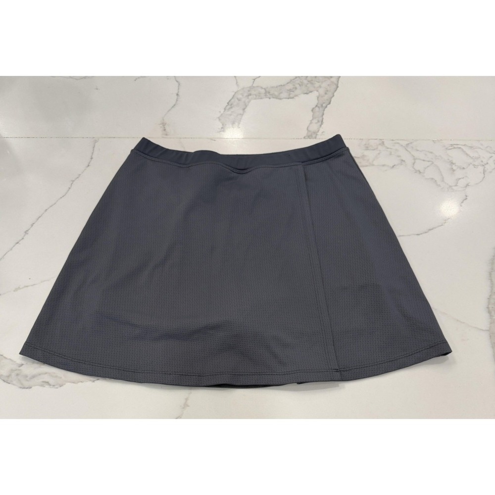 Marika‎ Skort Womens XL Gray Mesh Lined Athletic Tennis Running Stretch